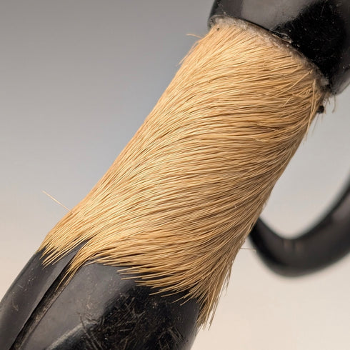 ヴィンテージ シャモア ホーン&レッグハンドル 紳士用ステッキ ブラウンシャフト 91cm